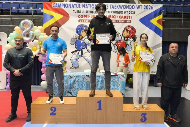 campionatul national taekwondo wt 7 trofee