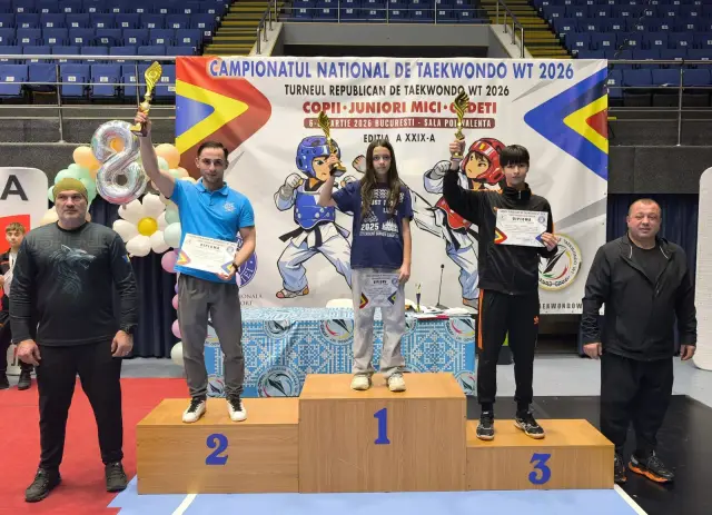 campionatul national taekwondo wt 7 trofee